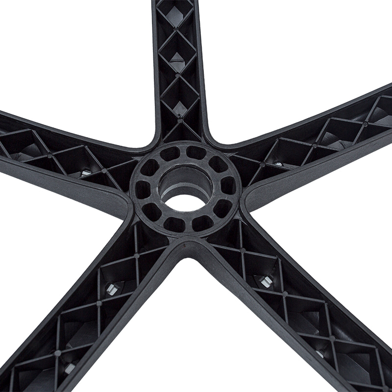 PA-BW gaming fødder nylon stole fødder (nylon base)